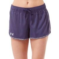 Under Armour Womens HeatGear Tech Shorts Navy