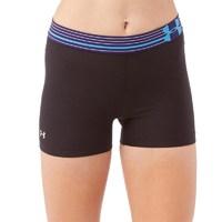 Under Armour Womens HeatGear Armour Shorty Compression Shorts Black