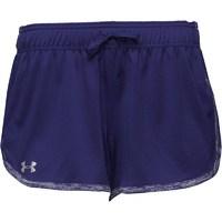 Under Armour Womens HeatGear Tech Shorts Midnight Navy