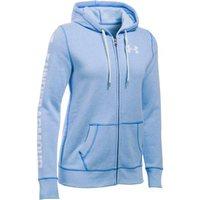 Under Armour Favourite Fleece Full Zip Hoodie - Womens - Water/White