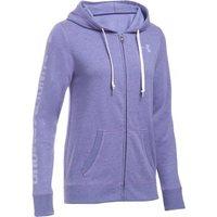 Under Armour Favourite Fleece Full Zip Hoodie - Womens - Grape Fusion