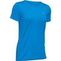 Under Armour HeatGear Armour Short Sleeve Tee - Womens - Water/Metallic Silver