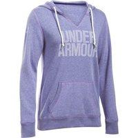 under armour favourite fleece hoodie womens grape fusion