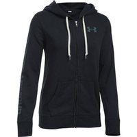 Under Armour Favourite Fleece Full Zip Hoodie - Womens - Black/White