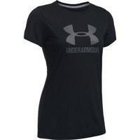 Under Armour Threadborne Train Sportstyle Crew Tee - Womens - Black