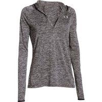 Under Armour Tech Long Sleeve Hooded Henley - Womens - Black