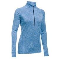 Under Armour Tech Twist 1/2 Zip - Womens - Mediterranean/Midnight Navy/Metallic Silver