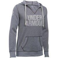 under armour favourite fleece hoodie womens carbon heather