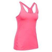 Under Armour HeatGear Armour Racer Tank Top - Womens - Pink Shock/Metallic Silver