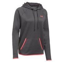 Under Armour Storm Armour Fleece Hoodie - Womens - Carbon Heather/Pink Shock