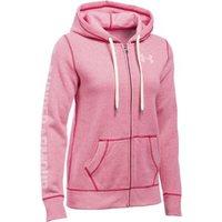 Under Armour Favourite Fleece Full Zip Hoodie - Womens - Knock Out