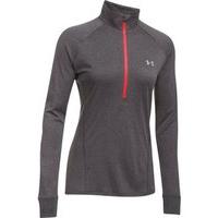 Under Armour Tech 1/2 Zip - Womens - Carbon Heather