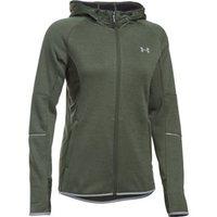 under armour storm swacket full zip hoodie womens downtown green