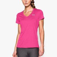 Under Armour Ladies Tech SS - Solid - Rebel Pink