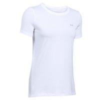 Under Armour Women\'s UA HeatGear Armour Short Sleeve - White