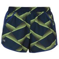 Under Armour Fly By Print Shorts Ladies