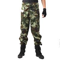 Unisex Bottoms Hunting Wearable Lightweight Materials Spring Summer Fall/Autumn Camouflage