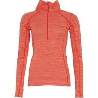 under armour womens coldgear evo cozy 12 zip top orange