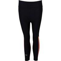 Under Armour Womens HeatGear Alpha Novelty Compression Capri Leggings Black