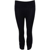 Under Armour Womens HeatGear Fly By Compression Capri Leggings Black