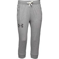 Under Armour Womens HeatGear Charged Cotton Tri-Blend Capri Leggings Graphite