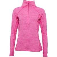 Under Armour Womens ColdGear Evo Cozy 1/2 Zip Top Rebel Pink