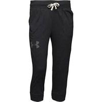 Under Armour Womens HeatGear Charged Cotton Tri-Blend Capri Leggings Black