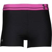 Under Armour Womens HeatGear Armour 3 Inch Compression Shorts Black