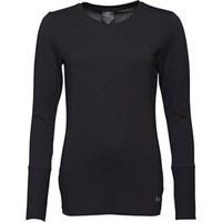 Under Armour Womens ColdGear Infrared Fitted Long Sleeve Crew Neck Top Black