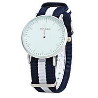Unisex Dress Watch Fashion Watch / Quartz Leather Band Cool Casual Blue