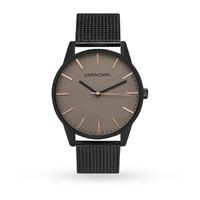 Unknown The Classic Brown Dial Black Mesh