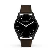 UNKNOWN The Classic Black Dial Brown