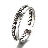 Unisex Vintage Pattern Punk Antique Sterling Silver Ring Band Rings Daily / Casual 1pc