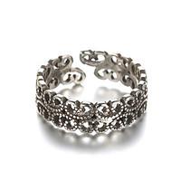 Unisex Vintage Pattern Punk Antique Sterling Silver Ring Band Rings Daily / Casual 1pc