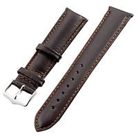 unisex 20mm leather watch band brown cool watch unique watch fashion w ...