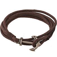 Unisex Alloy Leather Handcrafted Vintage Bracelets(More Colors) Christmas Gifts