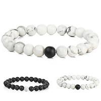 Unsex Fashion Imitation Natural Stone Charm Bracelet Jewelry For Daily 1 pc