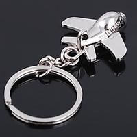 Unisex Alloy Casual Keychain Fashion Mini Plane Key Chains