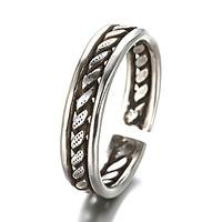 Unisex Vintage Pattern Punk Antique Sterling Silver Ring Band Rings Daily / Casual 1pc