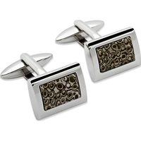 UNIQUE JEWELRY Men\'s Stainless Steel Cufflinks