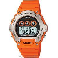 Unisex Casio Sports Alarm Chronograph Watch W-214H-4AVEF