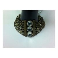 Unbranded, Multi-strand gold and crystal star bracelet Unbranded - Metallics