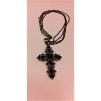 Unbranded, Vintage style Gothic cross Unbranded - Size: Medium - Black - Necklace