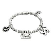 UNOde50 \'Elastic Love\' Bracelet PUL1288MTL0000M