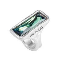 UNOde50 \'Aurora Borealis\' Ring ANI0293VRDMTL0M (L)