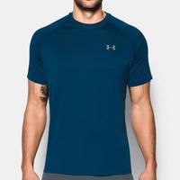 under armour tech ss tee blackout navysteel