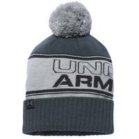 Under Armour 2016 Men\'s Pom Beanie True Gray Heather - OSFA