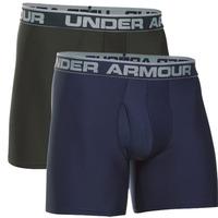 under armour o series 6in boxerjock 2 pack midnight navy