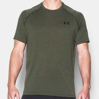 Under Armour 2017 Tech SS Tee - Downtown Green/Black