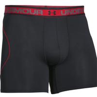 Under Armour ISO Chill 6\'\' BoxerJock - Black/Red/Black